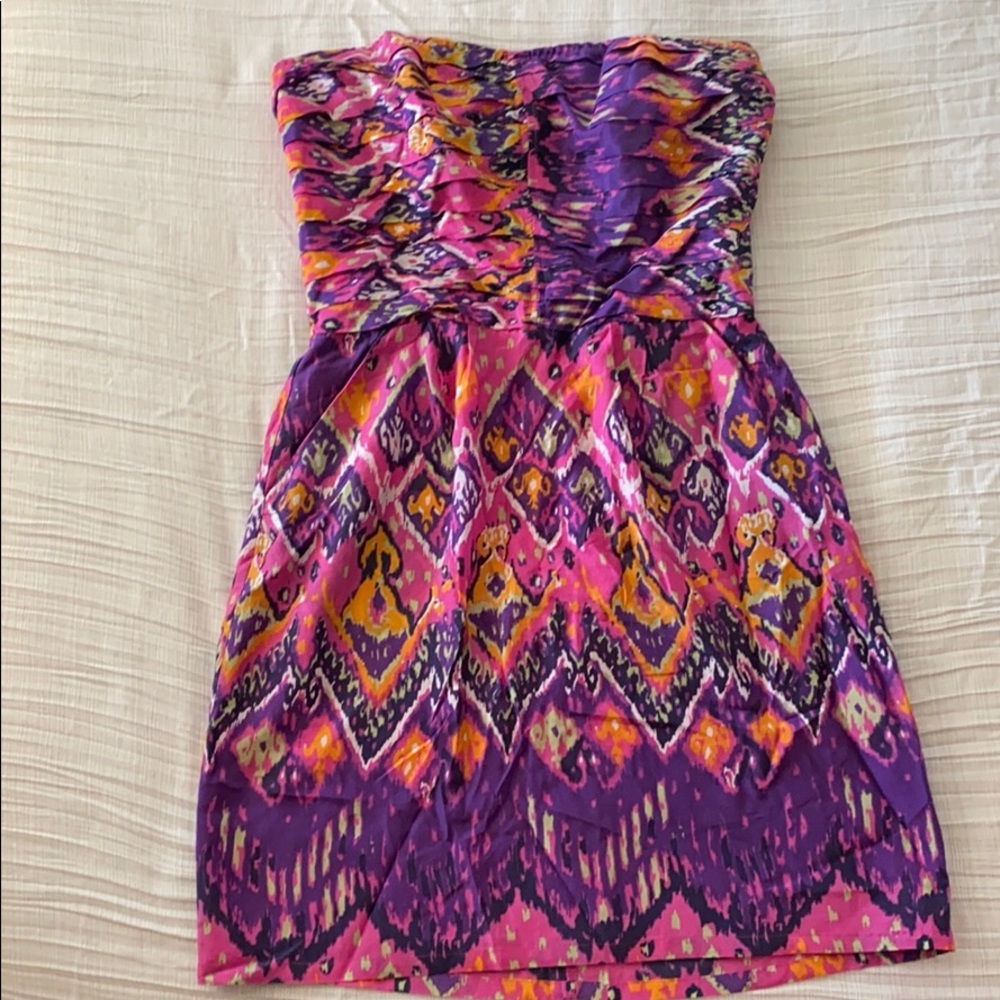 Charlie Jade strapless mini